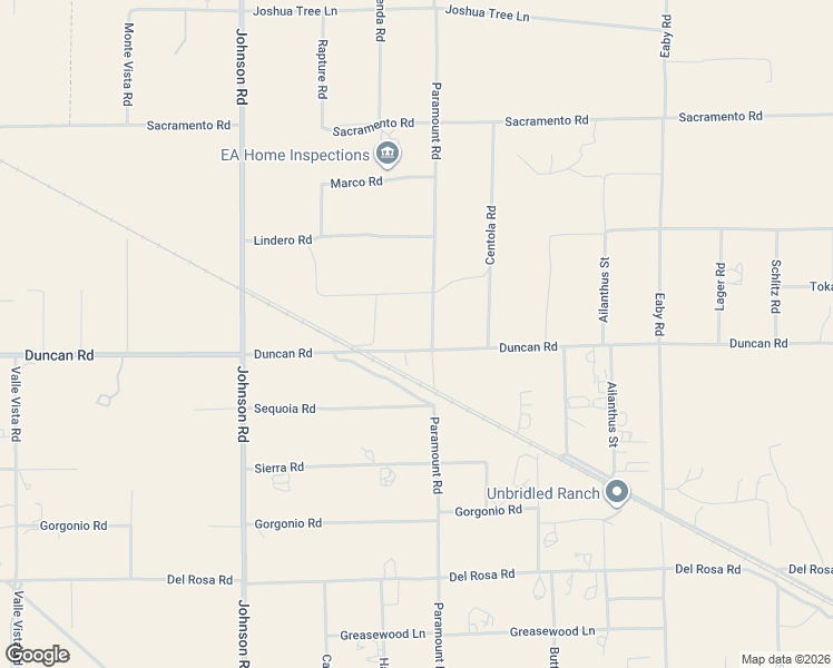map of restaurants, bars, coffee shops, grocery stores, and more near 5191 Duncan Road in Phelan
