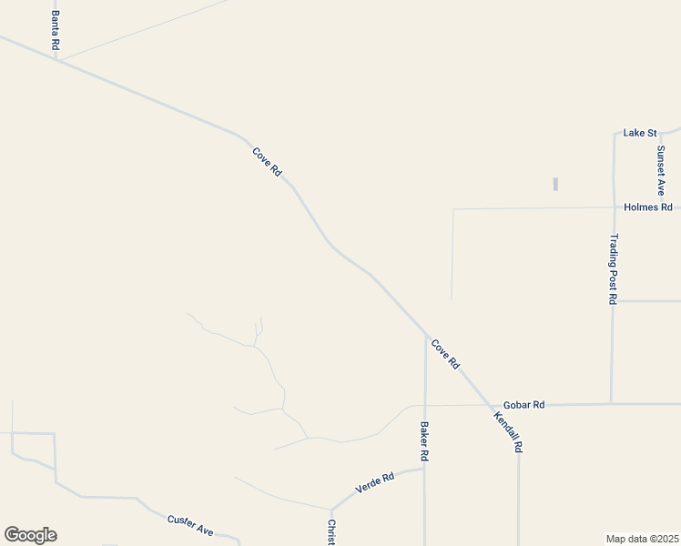 map of restaurants, bars, coffee shops, grocery stores, and more near 12098 Cove Road in Lucerne Valley