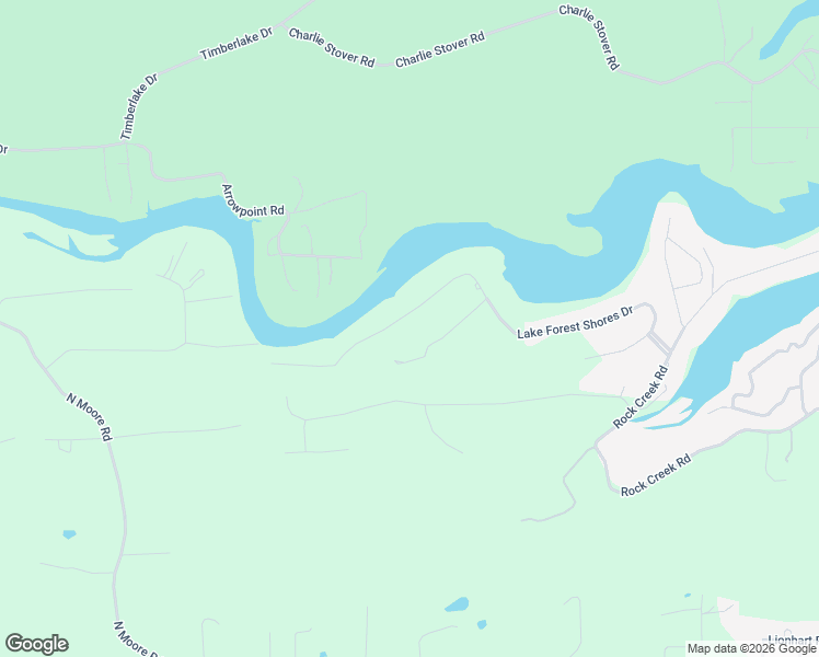 map of restaurants, bars, coffee shops, grocery stores, and more near 165 Lake Forest Shores Drive in Hot Springs