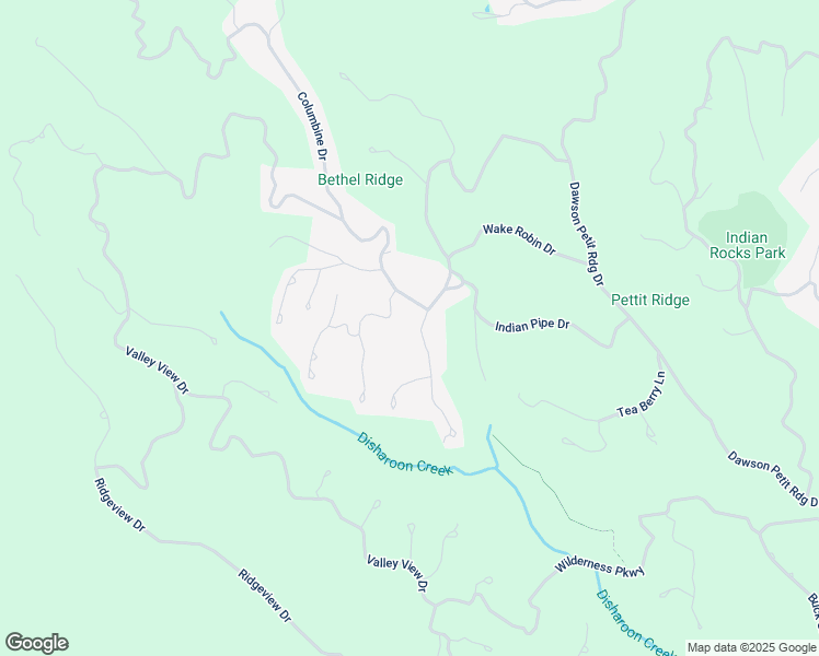 map of restaurants, bars, coffee shops, grocery stores, and more near 6133 Wake Robin Drive in Dawsonville