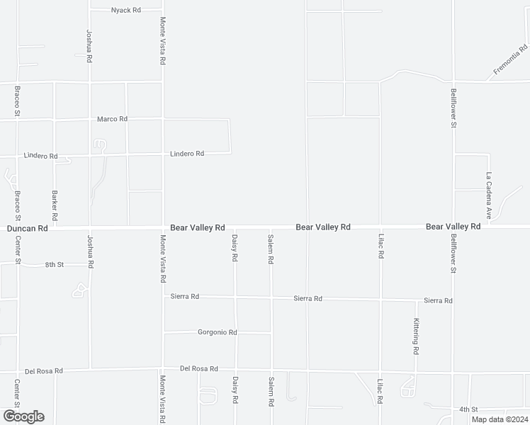 map of restaurants, bars, coffee shops, grocery stores, and more near 13660 Bear Valley Road in Victorville