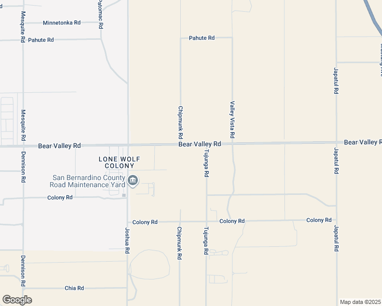 map of restaurants, bars, coffee shops, grocery stores, and more near Happy Trails Highway in Apple Valley