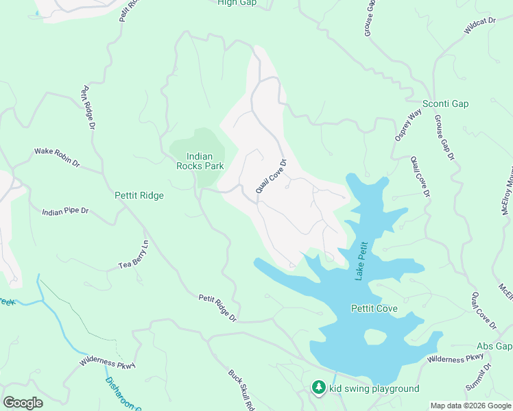 map of restaurants, bars, coffee shops, grocery stores, and more near 1033 Robins Nest in Jasper