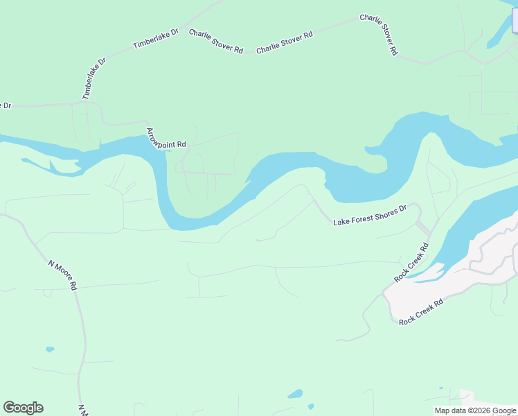 map of restaurants, bars, coffee shops, grocery stores, and more near 172 Lake Forest Shores Drive in Hot Springs