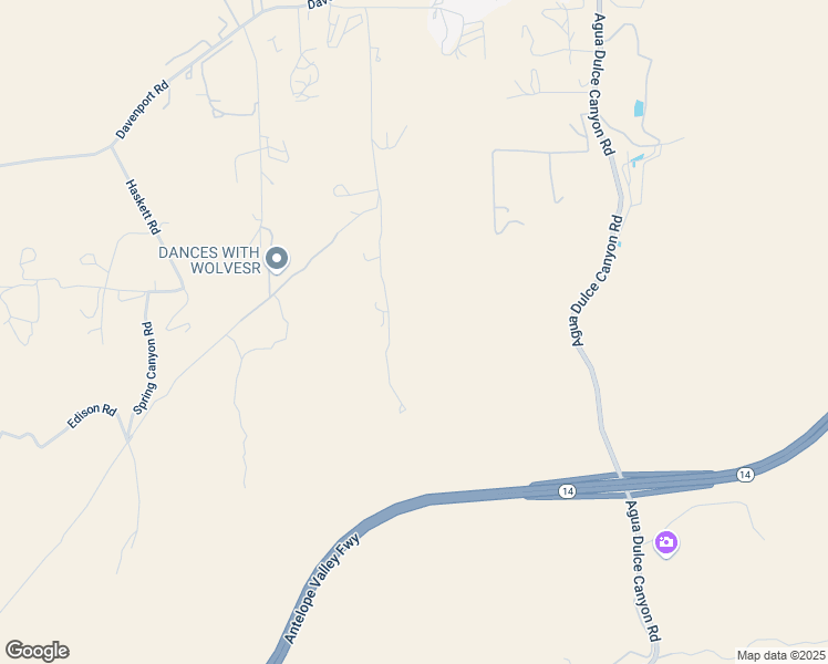 map of restaurants, bars, coffee shops, grocery stores, and more near in Agua Dulce