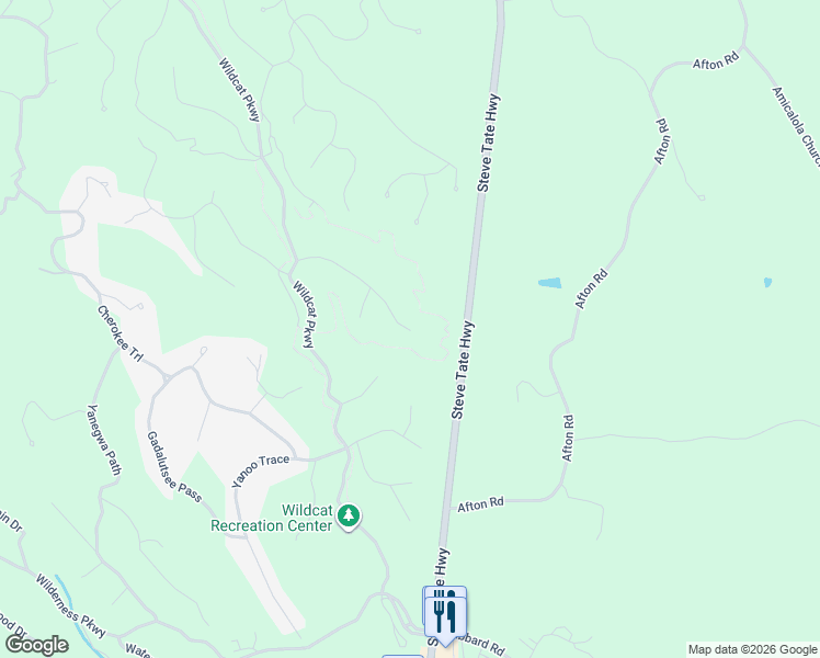 map of restaurants, bars, coffee shops, grocery stores, and more near 3262 Red Trillium Ridge in Dawsonville