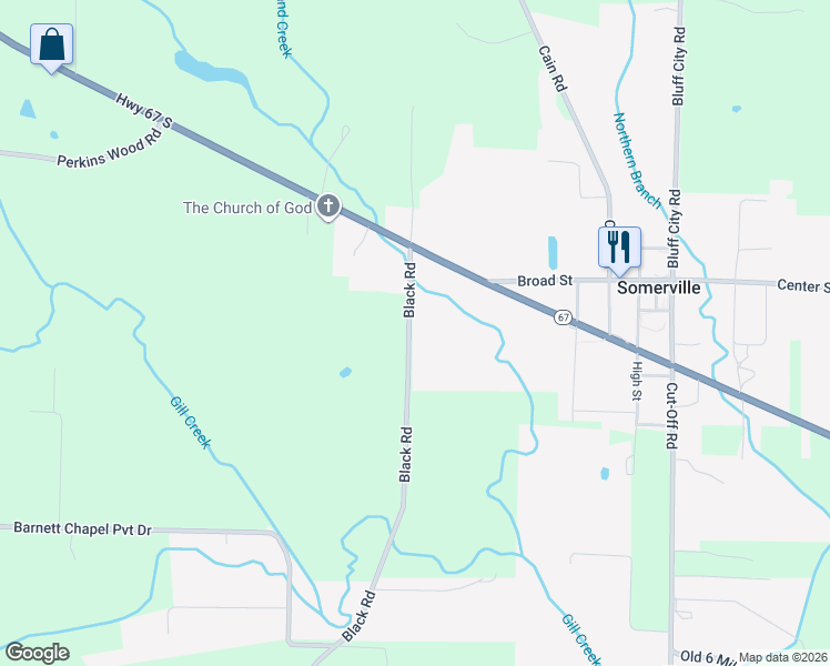 map of restaurants, bars, coffee shops, grocery stores, and more near 905 Black Road in Somerville