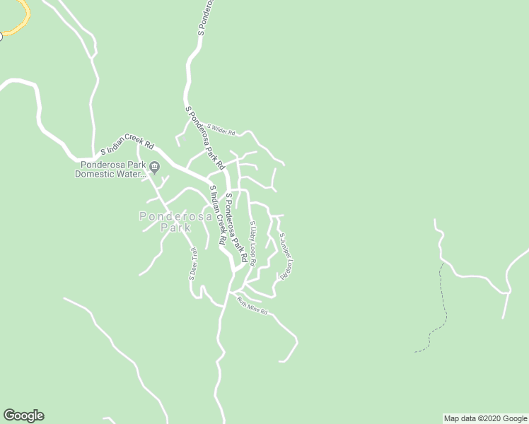 map of restaurants, bars, coffee shops, grocery stores, and more near 4692 South Juniper Loop Road in Prescott