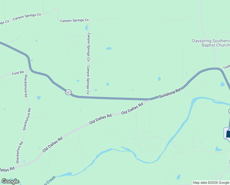 map of restaurants, bars, coffee shops, grocery stores, and more near 3037 Sunshine Road in Royal