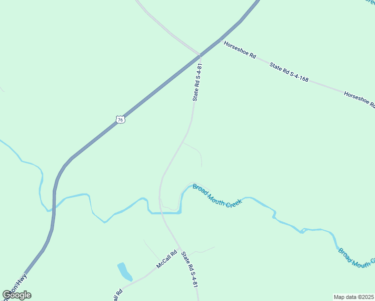 map of restaurants, bars, coffee shops, grocery stores, and more near 104 Shay Drive in Honea Path