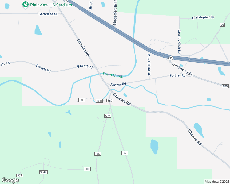 map of restaurants, bars, coffee shops, grocery stores, and more near 1055 Chavis Road in Fort Payne