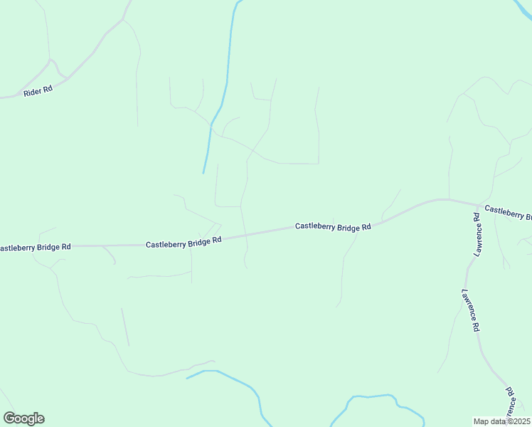 map of restaurants, bars, coffee shops, grocery stores, and more near 2710 Castleberry Bridge Road in Dawsonville
