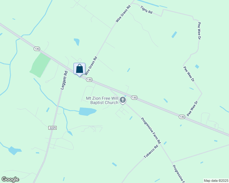 map of restaurants, bars, coffee shops, grocery stores, and more near 15048 North Carolina 130 in Fairmont