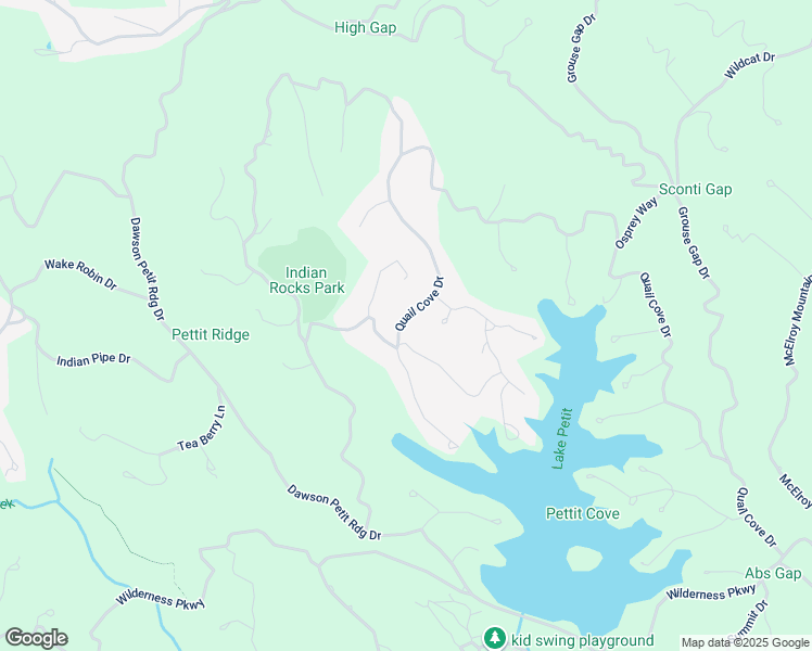 map of restaurants, bars, coffee shops, grocery stores, and more near 884 Quail Cove Drive in Jasper