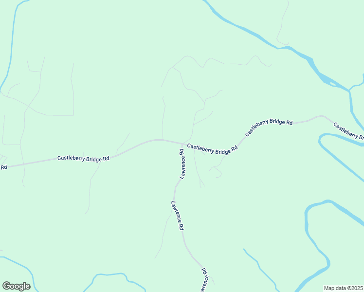map of restaurants, bars, coffee shops, grocery stores, and more near 0 Lawrence Road in Dawsonville