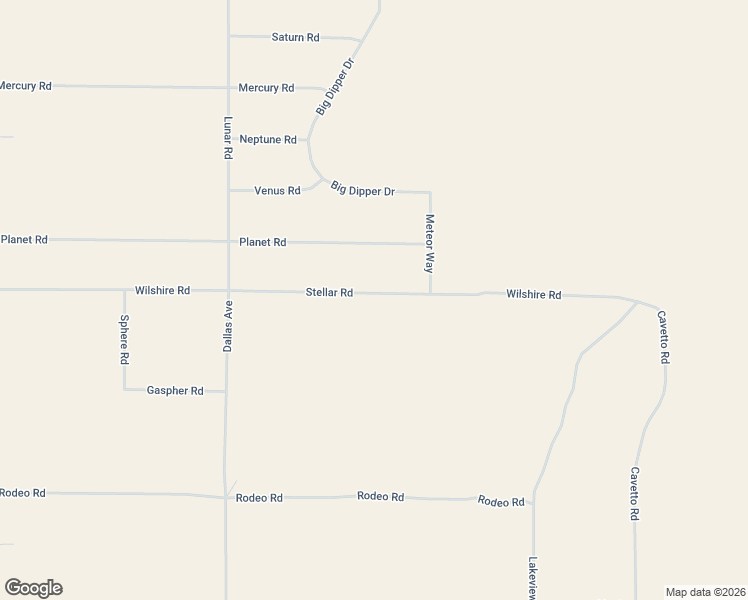 map of restaurants, bars, coffee shops, grocery stores, and more near 38096 Stellar Road in Lucerne Valley