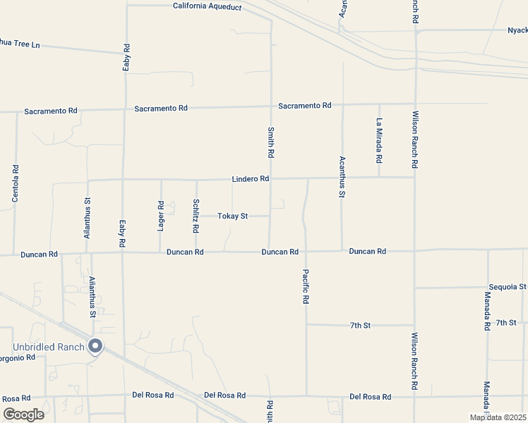 map of restaurants, bars, coffee shops, grocery stores, and more near Smith Road in Phelan