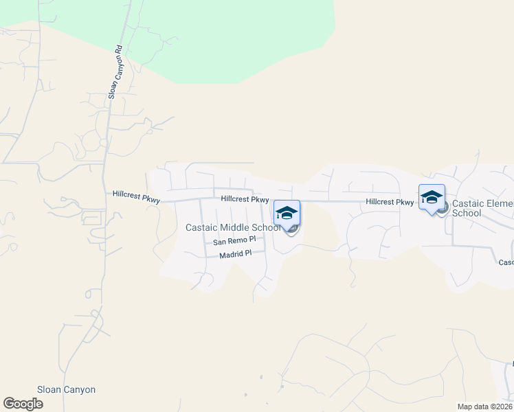 map of restaurants, bars, coffee shops, grocery stores, and more near 29003 Saint Tropez Place in Castaic