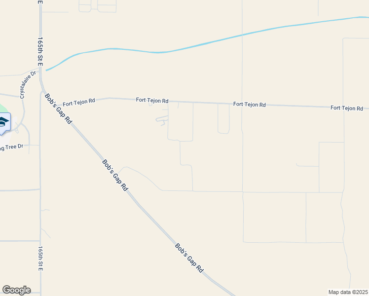 map of restaurants, bars, coffee shops, grocery stores, and more near 17000 Fort Tejon Road in Llano