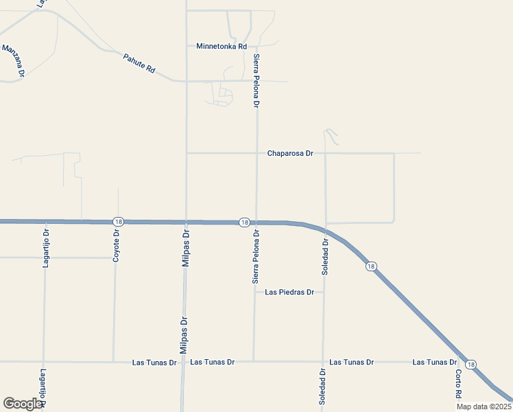map of restaurants, bars, coffee shops, grocery stores, and more near Sierra Pelona Drive in San Bernardino County