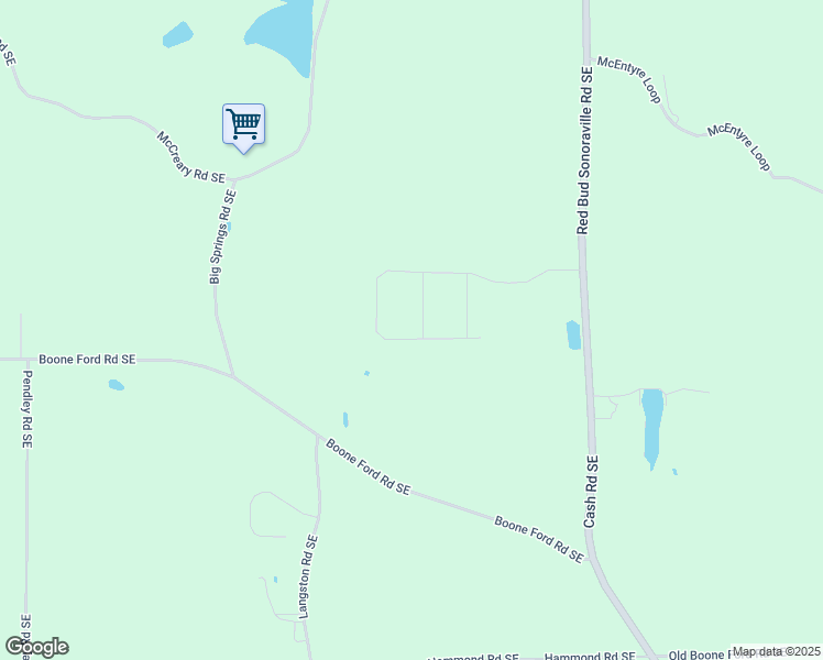 map of restaurants, bars, coffee shops, grocery stores, and more near 478 Oakland Street in Calhoun