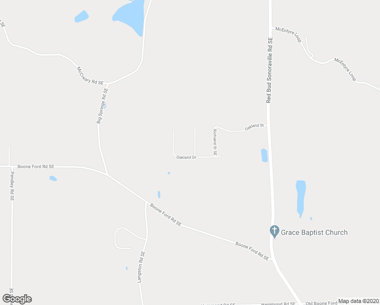 map of restaurants, bars, coffee shops, grocery stores, and more near 478 Oakland Street in Calhoun