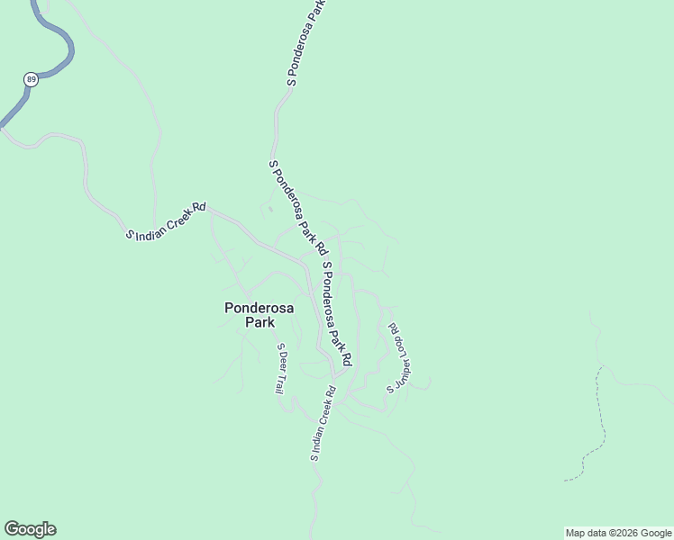 map of restaurants, bars, coffee shops, grocery stores, and more near 4622 South Feldspar Road in Prescott