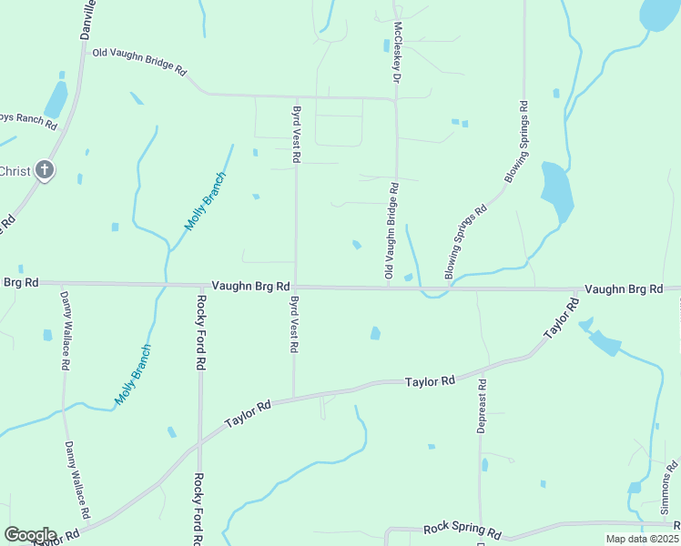 map of restaurants, bars, coffee shops, grocery stores, and more near 3369 Vaughn Bridge Road in Hartselle