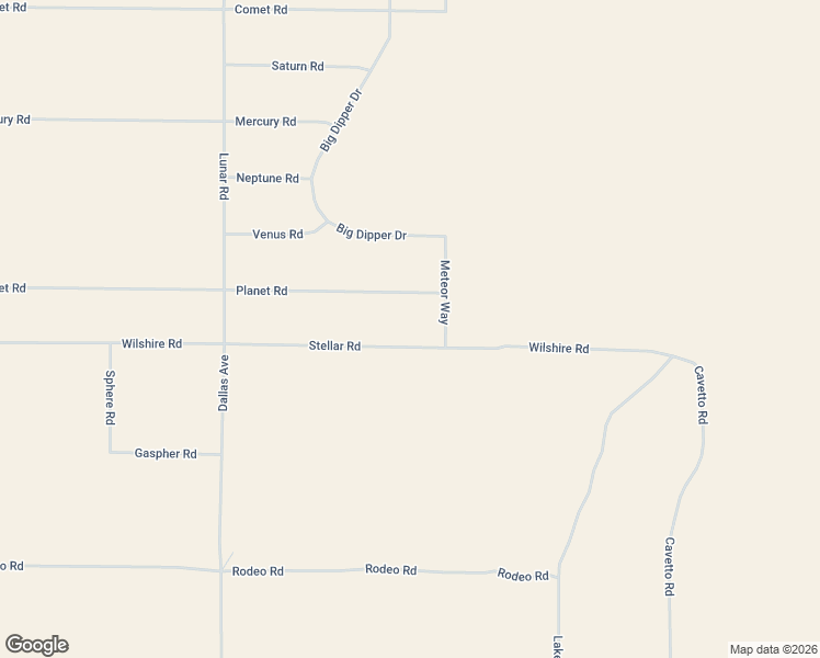 map of restaurants, bars, coffee shops, grocery stores, and more near 38096 Stellar Road in Lucerne Valley