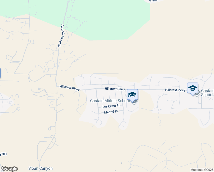 map of restaurants, bars, coffee shops, grocery stores, and more near 29070 Saint Tropez Place in Castaic