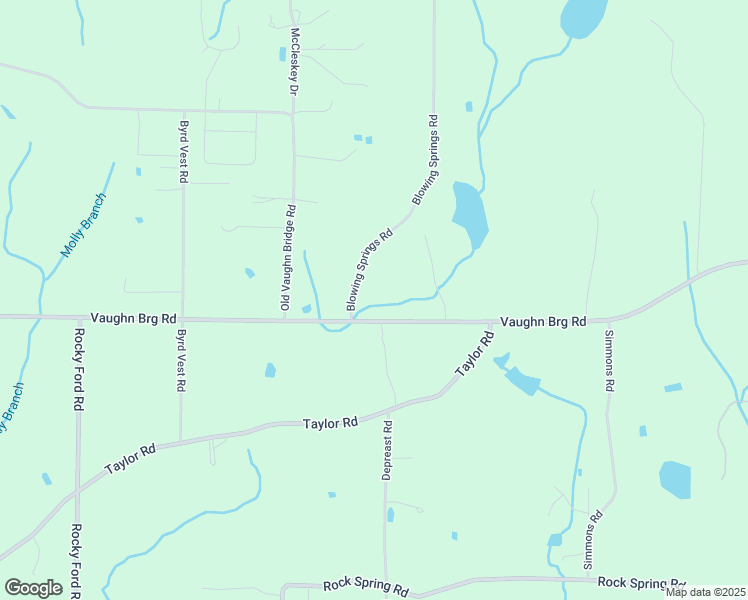 map of restaurants, bars, coffee shops, grocery stores, and more near 13 Blowing Springs Road in Hartselle