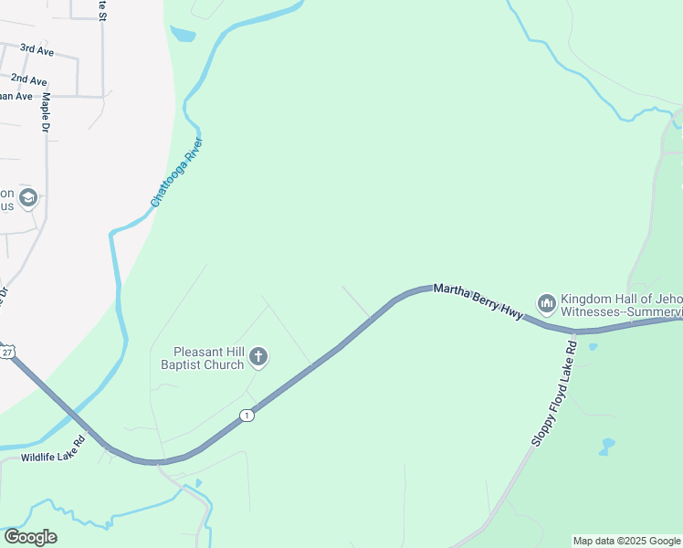 map of restaurants, bars, coffee shops, grocery stores, and more near 7826 U.S. 27 in Summerville