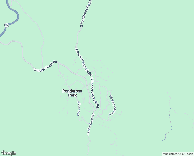 map of restaurants, bars, coffee shops, grocery stores, and more near 4622 South Feldspar Road in Prescott