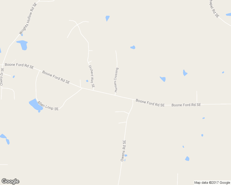 map of restaurants, bars, coffee shops, grocery stores, and more near 110 Hunters Crossing in Calhoun