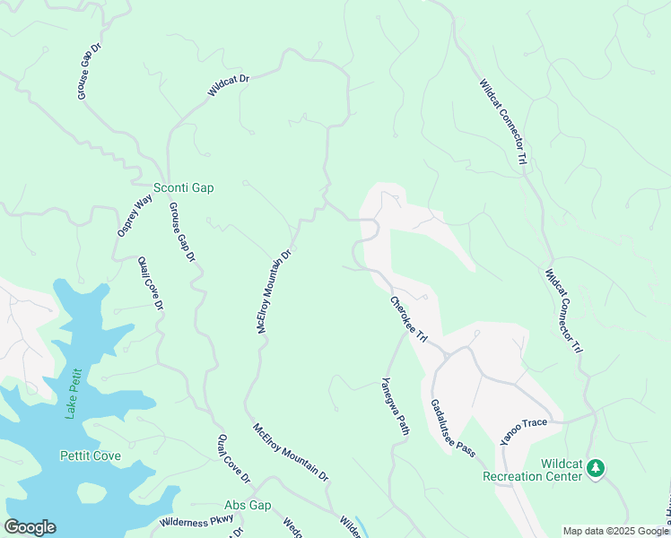 map of restaurants, bars, coffee shops, grocery stores, and more near 853 Cherokee Trail in Jasper