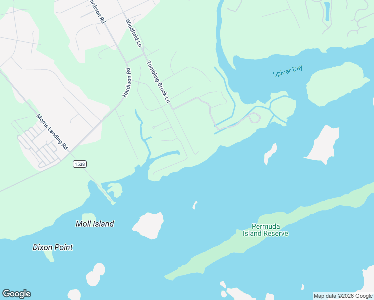 map of restaurants, bars, coffee shops, grocery stores, and more near 293-299 Reds Cove in Holly Ridge