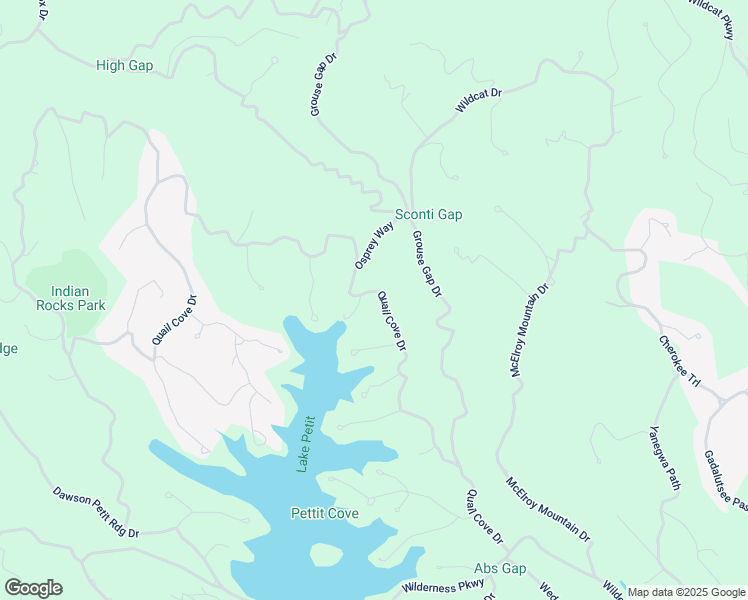 map of restaurants, bars, coffee shops, grocery stores, and more near 2268 Quail Cove Drive in Jasper