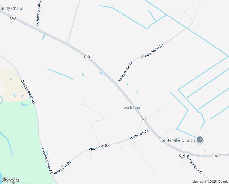 map of restaurants, bars, coffee shops, grocery stores, and more near 17770 North Carolina 53 in Kelly