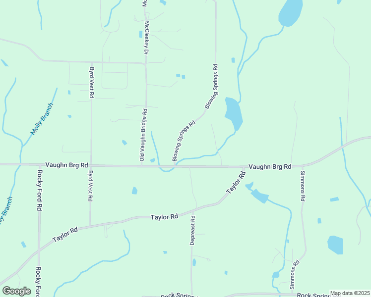 map of restaurants, bars, coffee shops, grocery stores, and more near 13 Blowing Springs Road in Hartselle