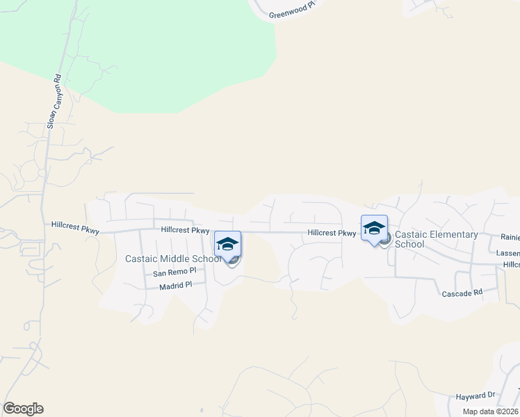 map of restaurants, bars, coffee shops, grocery stores, and more near 28814 Bonsai Court in Castaic