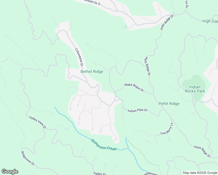 map of restaurants, bars, coffee shops, grocery stores, and more near 6205 Bellflower Drive in Dawsonville