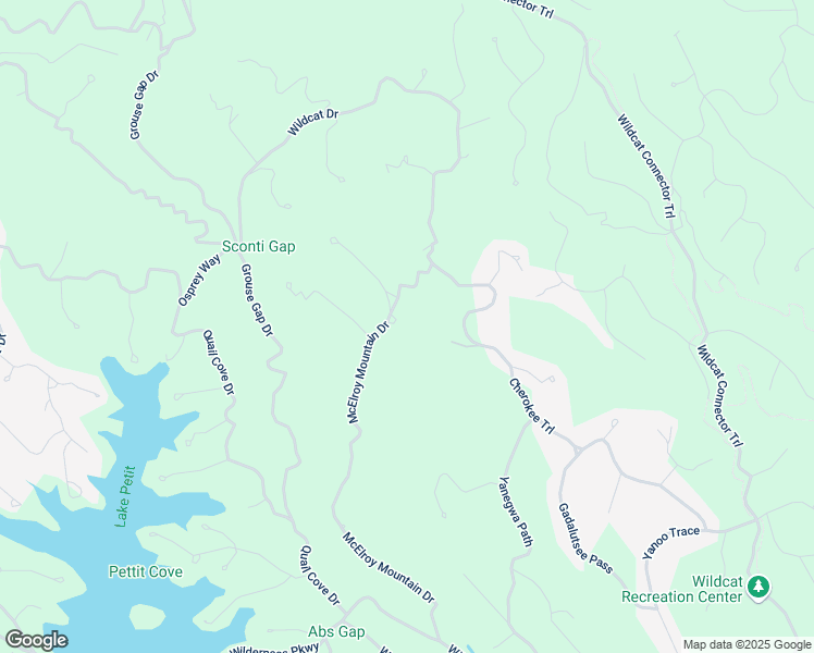 map of restaurants, bars, coffee shops, grocery stores, and more near 912 McElroy Mountain Drive in Jasper