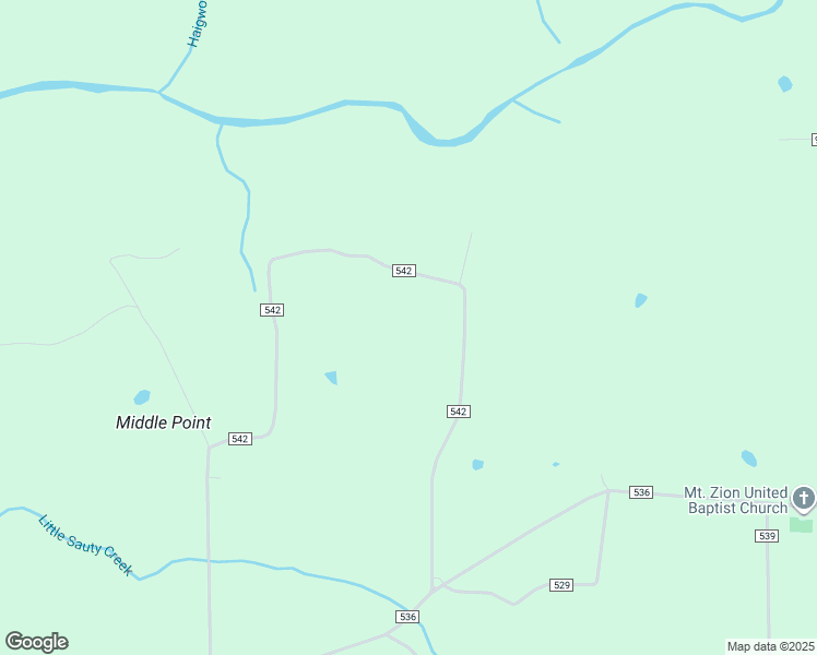 map of restaurants, bars, coffee shops, grocery stores, and more near 845 County Road 542 in Fyffe