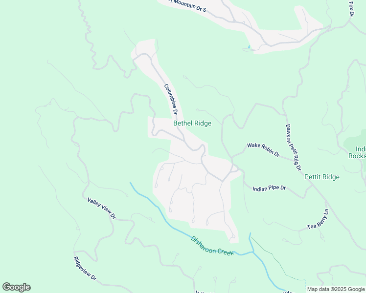 map of restaurants, bars, coffee shops, grocery stores, and more near 215 Columbine Drive in Jasper