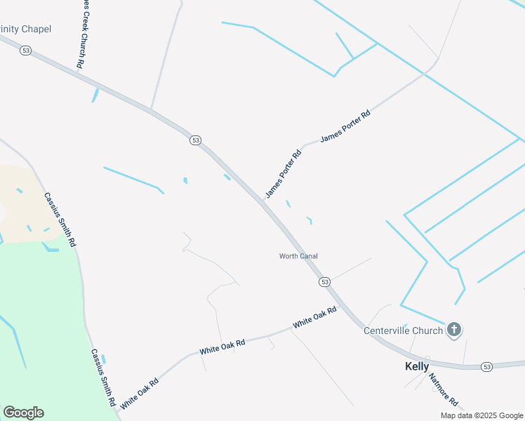map of restaurants, bars, coffee shops, grocery stores, and more near 17770 North Carolina 53 in Kelly
