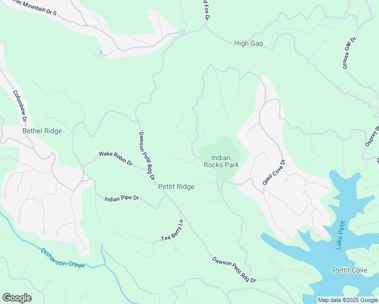 map of restaurants, bars, coffee shops, grocery stores, and more near 4066 Little Beaver Run in Dawsonville