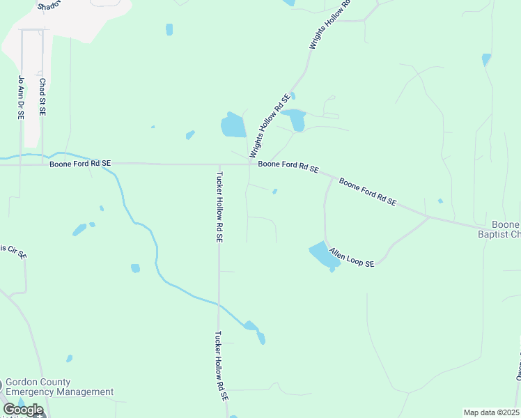 map of restaurants, bars, coffee shops, grocery stores, and more near 112 Maloy Lane Southeast in Calhoun
