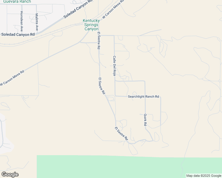 map of restaurants, bars, coffee shops, grocery stores, and more near 1121 Searchlight Ranch Road in Acton