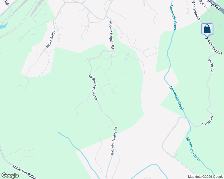 map of restaurants, bars, coffee shops, grocery stores, and more near 102 Myrtle Place in Baldwin