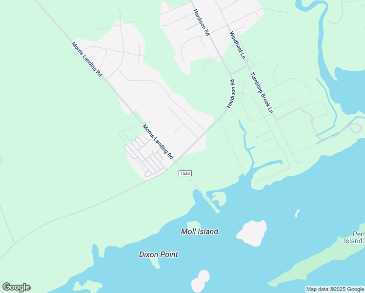 map of restaurants, bars, coffee shops, grocery stores, and more near 450 Hardison Road in Holly Ridge